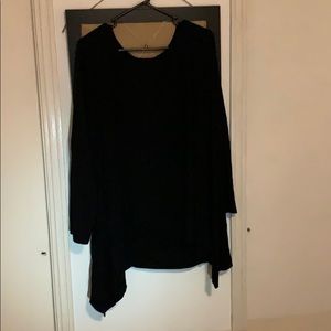 Sonoma 2X Black Sharkbite Sweater